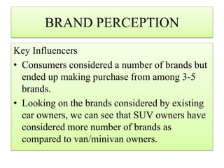 Brand Perception Examples Consumer Trends in Automotive Industry | PPTX