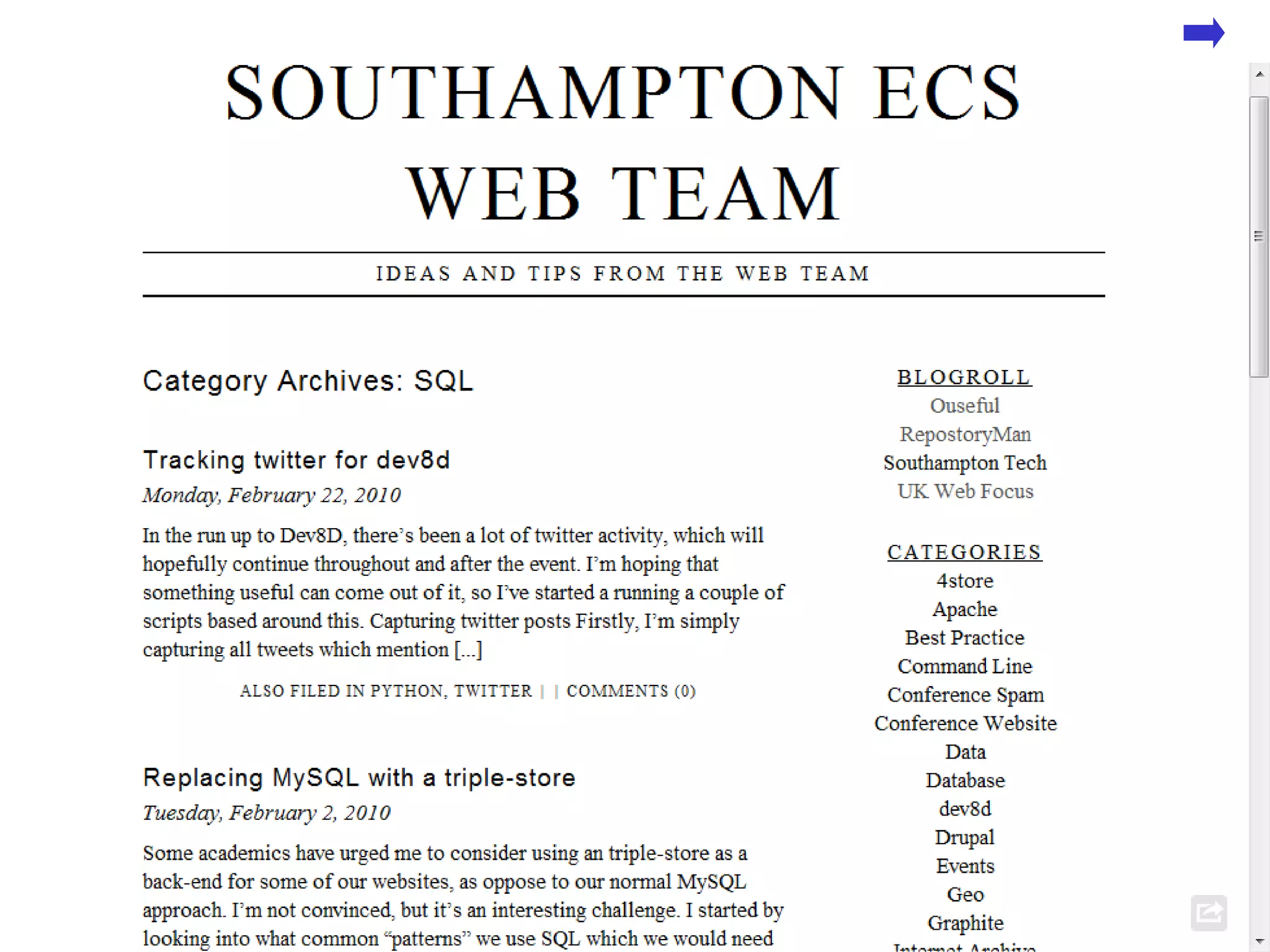 Blogs can also be technical




18
 