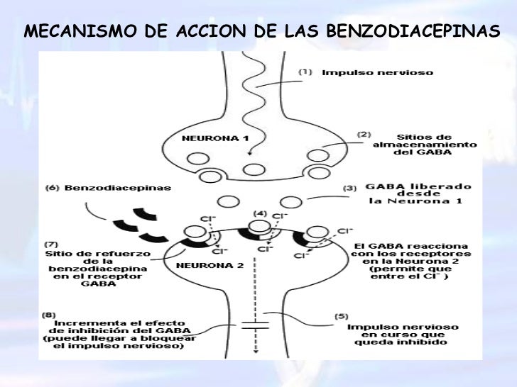 Accion del ppt mecanismo de diazepam