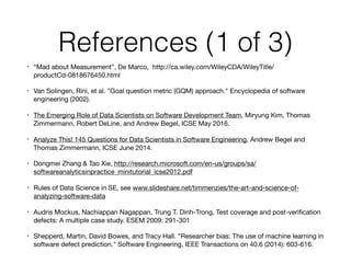Beyond “Mixed Methods”:
Ethnomining
Combines the ethos of ethnography
interleaved with data mining techniques
around behavioral/social data
Storytelling (to support the numbers)
Leverages visualization within tight loops of
eliciting/reporting results
http://ethnographymatters.net/blog/2013/04/02/april-2013-
ethnomining-and-the-combination-of-qualitative-quantitative-data/
 