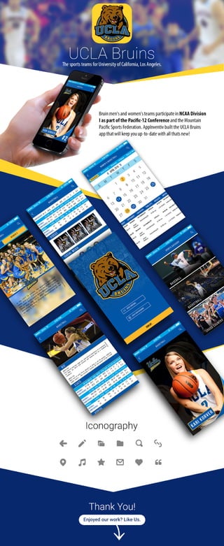 One of AppInventiv's Projects - UCLA bruins app