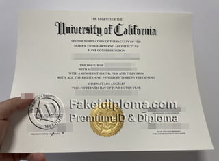 UCLA diploma