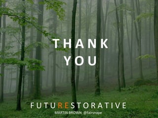 F	
  U	
  T	
  U	
  R	
  E	
  S	
  T	
  O	
  R	
  A	
  T	
  I	
  V	
  E	
  
MARTIN	
  BROWN	
  	
  @fairsnape	
  	
  
T	
  H	
  A	
  N	
  K	
  
Y	
  O	
  U	
  	
  
 