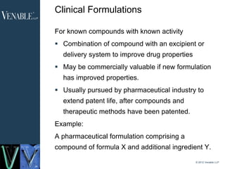 Patenting Small Molecule Therapeutics | PPTX