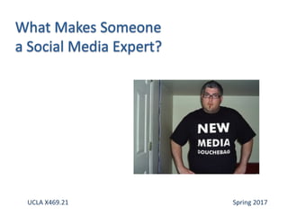 UCLA X469.21 Spring 2017
 