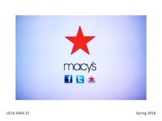 UCLA X469.21 Spring 2018
 