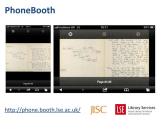 PhoneBooth




http://phone.booth.lse.ac.uk/
 