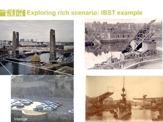 Exploring rich scenario: IBST example  Vestige 