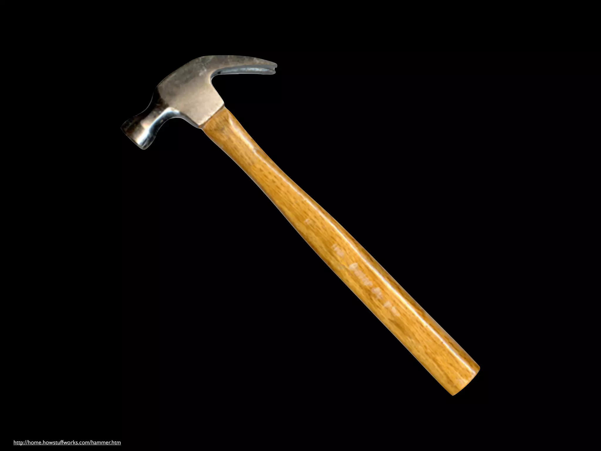 http://home.howstuffworks.com/hammer.htm
 