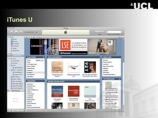 iTunes U and UCL
