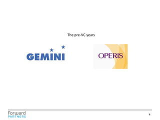 The pre-VC years

4

 
