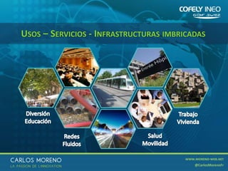 11
USOS – SERVICIOS - INFRASTRUCTURAS IMBRICADAS
 