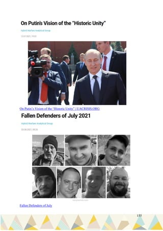 155
On Putin’s Vision of the “Historic Unity” | UACRISIS.ORG
Fallen Defenders of July
 