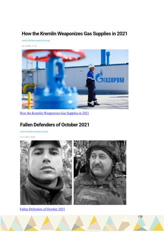 158
How the Kremlin Weaponizes Gas Supplies in 2021
Fallen Defenders of October 2021
 