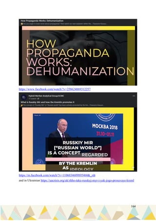 164
https://www.facebook.com/watch/?v=258624069312257
https://m.facebook.com/watch/?v=1106034609895460&_rdr
and in Ukrainian https://uacrisis.org/uk/shho-take-russkyj-myr-i-yak-jogo-prosuvaye-kreml
 