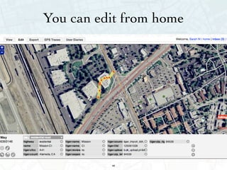 Intro to OpenStreetMap- UC Merced 4.22.09