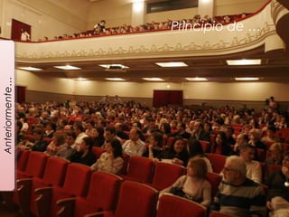 13
Anteriormente…
Principio de …
 