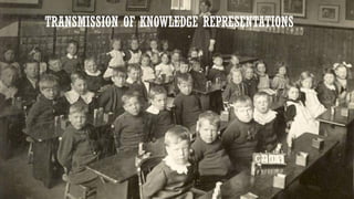 TRANSMISSION OF KNOWLEDGE REPRESENTATIONS
 