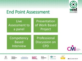 Chartered Manager Degree Apprenticeship UCNL | PPTX