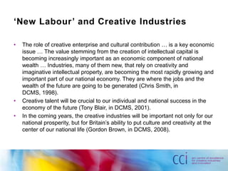 Creative Industries and the Future of Universities | PPTX
