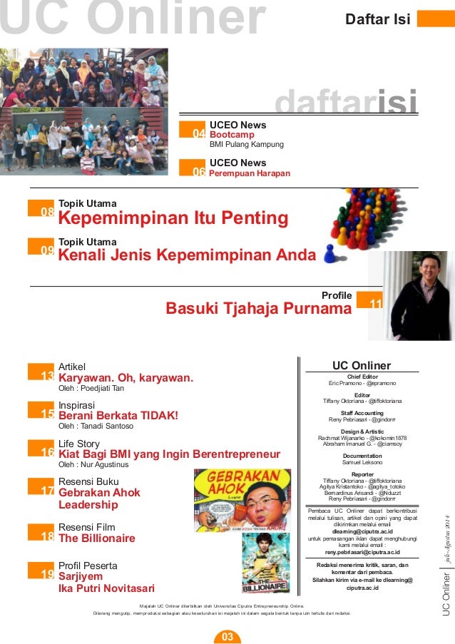 UC Onliners edisi 6 (Juli - Agustus)