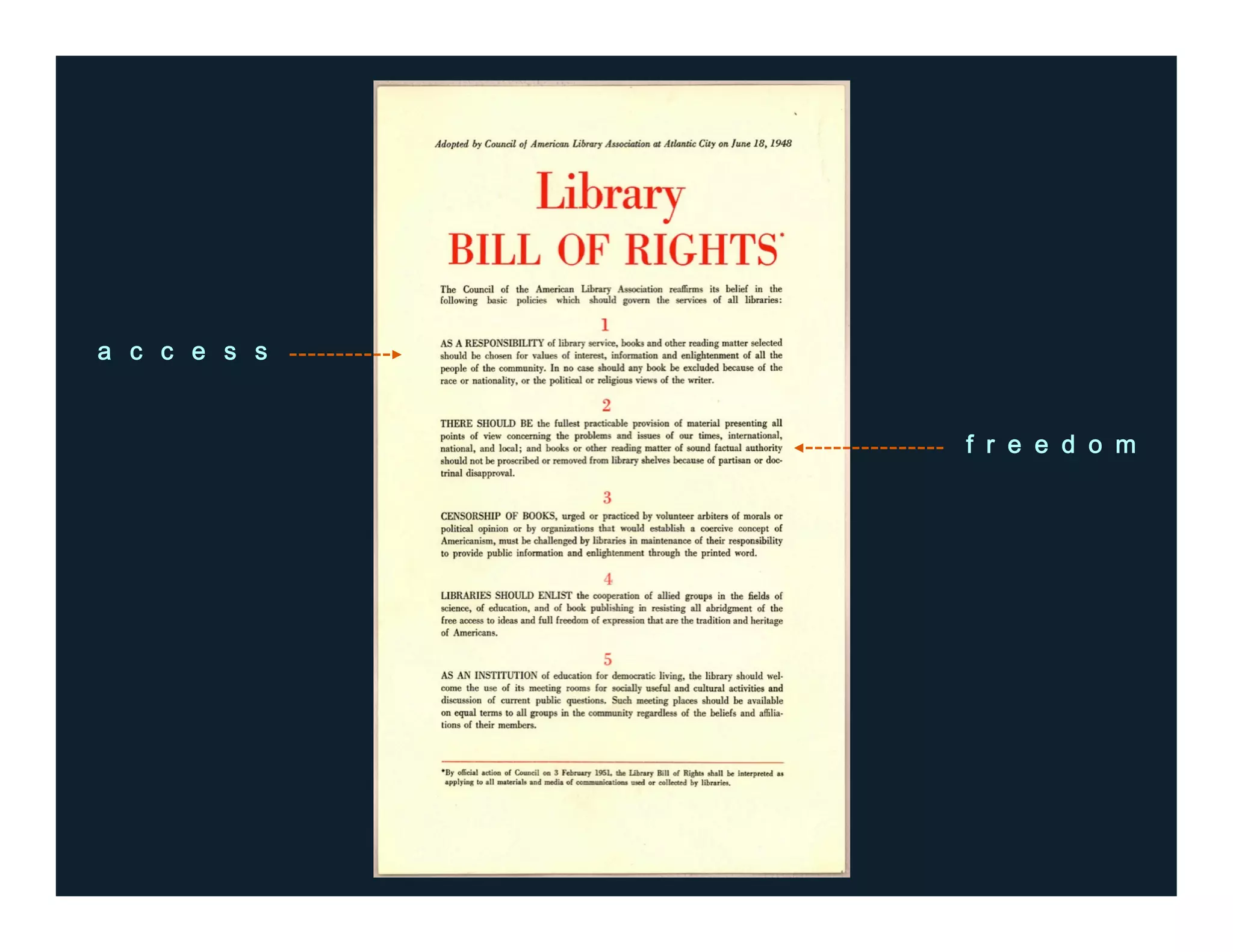 a c c e s s
f r e e d o m
 