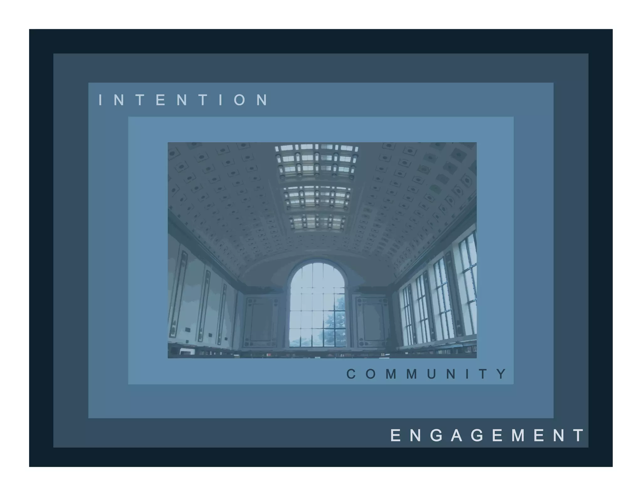 I N T E N T I O N
E N G A G E M E N T
C O M M U N I T Y
 