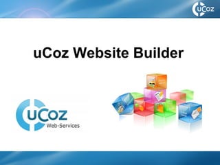 uCoz  Website Builder  