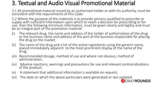 UCPMP guidelines pharma marketing code by http://www.dailyrounds.org ...