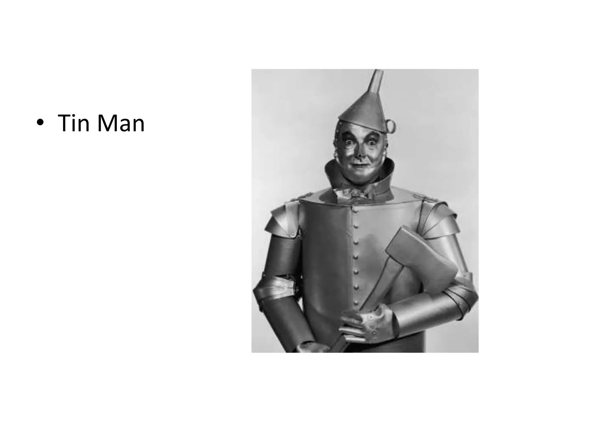 • Tin Man
 
