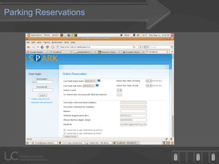Parking Reservations
 