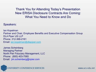 Participant Fee DisclosuresPotential ChallengesMay shock participants with larger balances Sticker shock of seeing expensesMay cause drop in participationWho will choose benchmarks? Reccordkeeper may conflict with those used by advisor..Are you monitoring investment turnover?If not, perhaps you should startNot included in an investment’s expense ratio