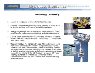 UCSB College of Engineering Overview
