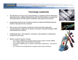 UCSB College of Engineering Overview