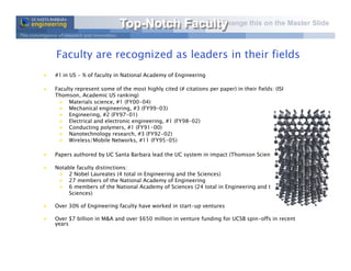 UCSB College of Engineering Overview