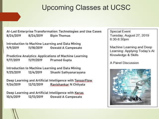 Upcoming Classes at UCSC
 