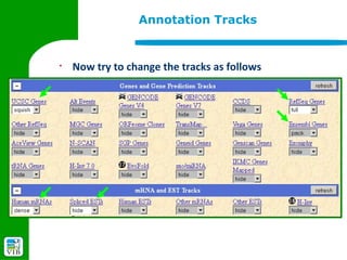 Annotation Tracks


§
    Now try to change the tracks as follows
 