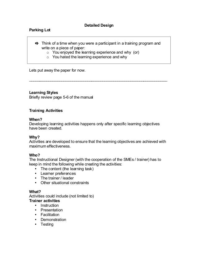 Components of writing instructional objectives image