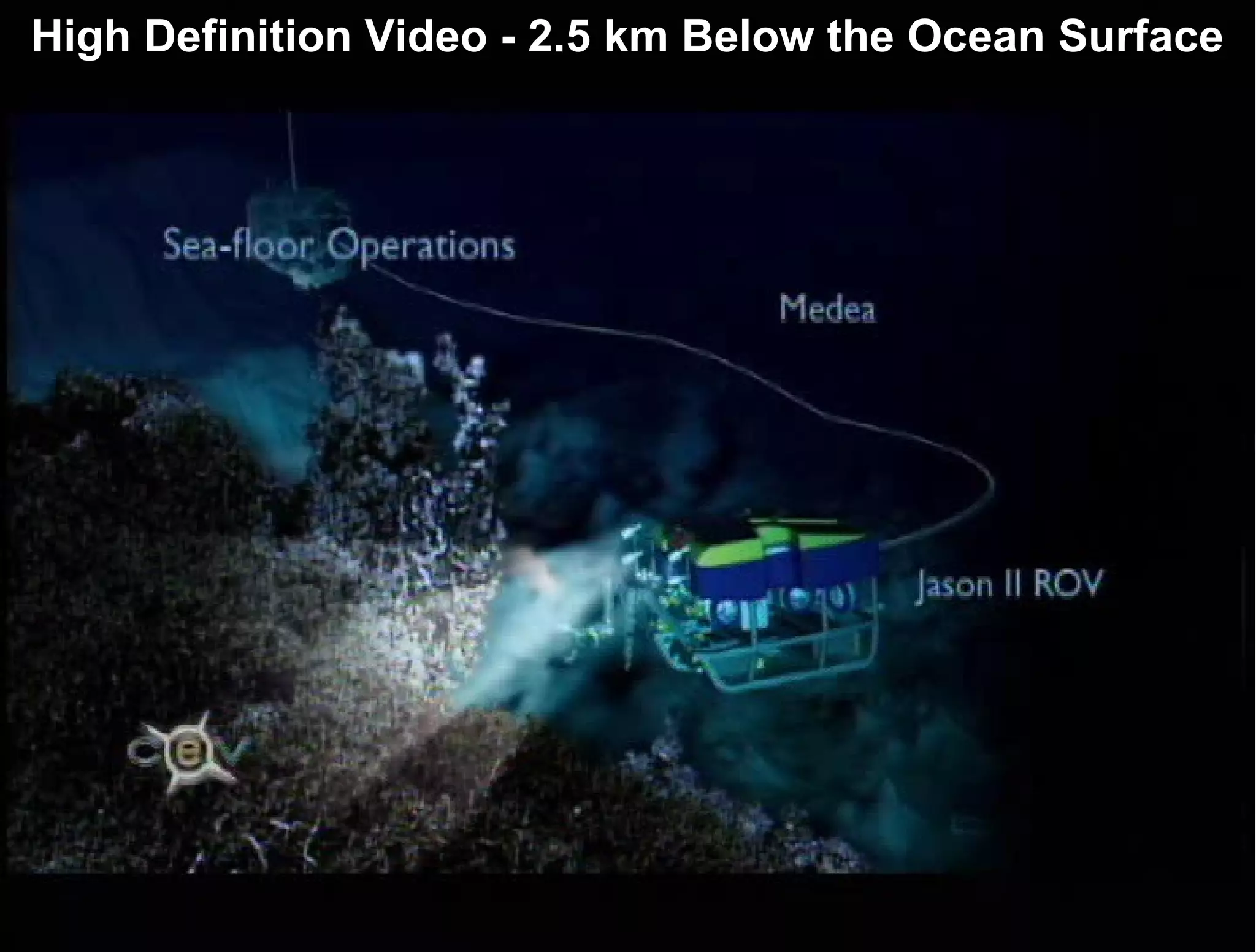 High Definition Video - 2.5 km Below the Ocean Surface 