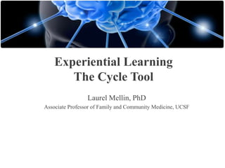 Experiential Learning
The Cycle Tool
Laurel Mellin, PhD
Associate Professor of Family and Community Medicine, UCSF

 