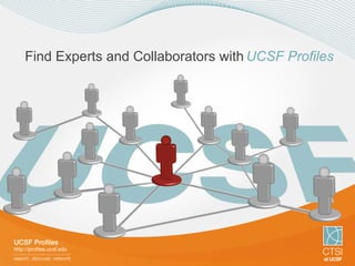 Find Experts and Collaborators with UCSF Profiles
 