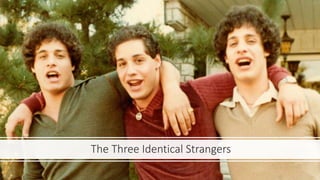 The Three Identical Strangers
 