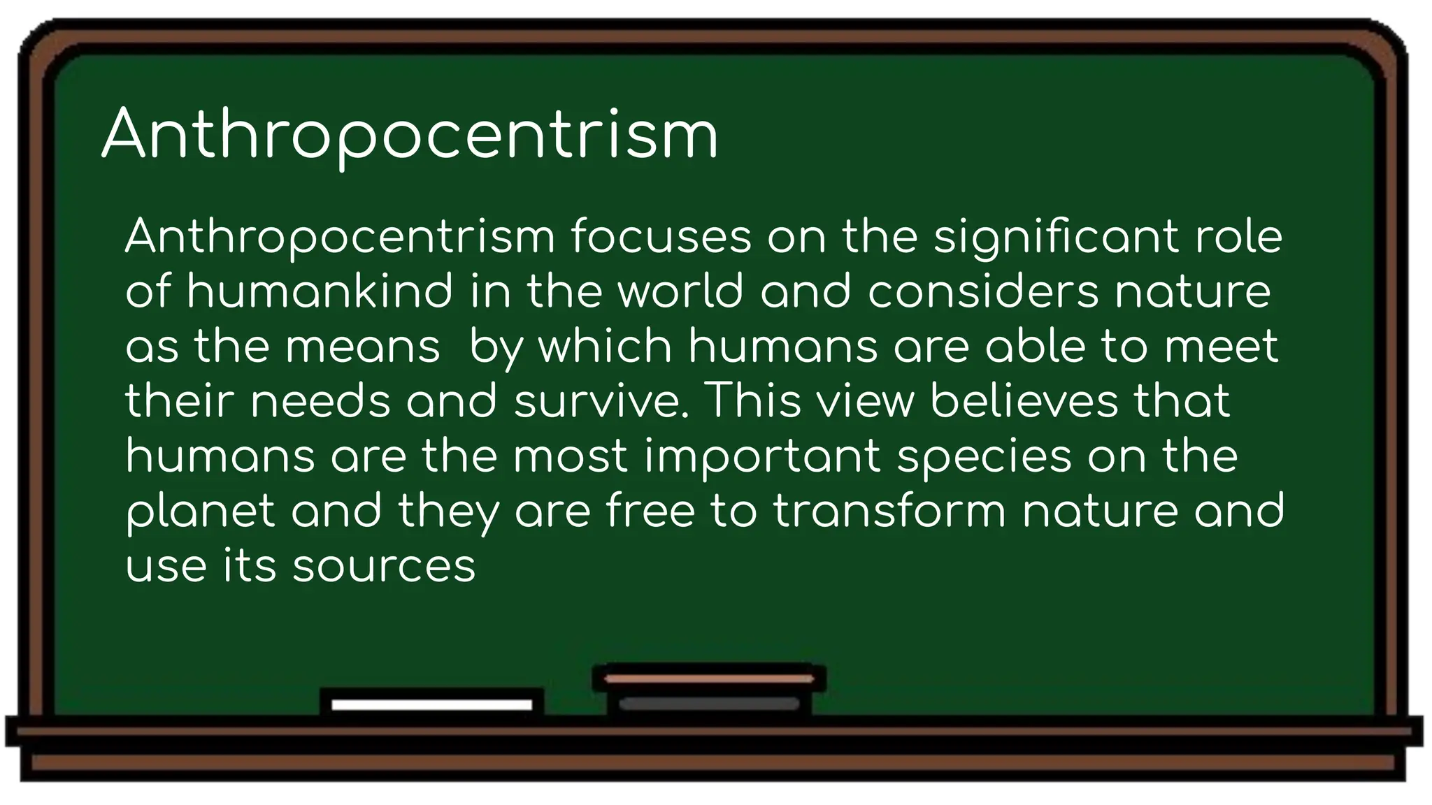 Philosophy and the environment ppt