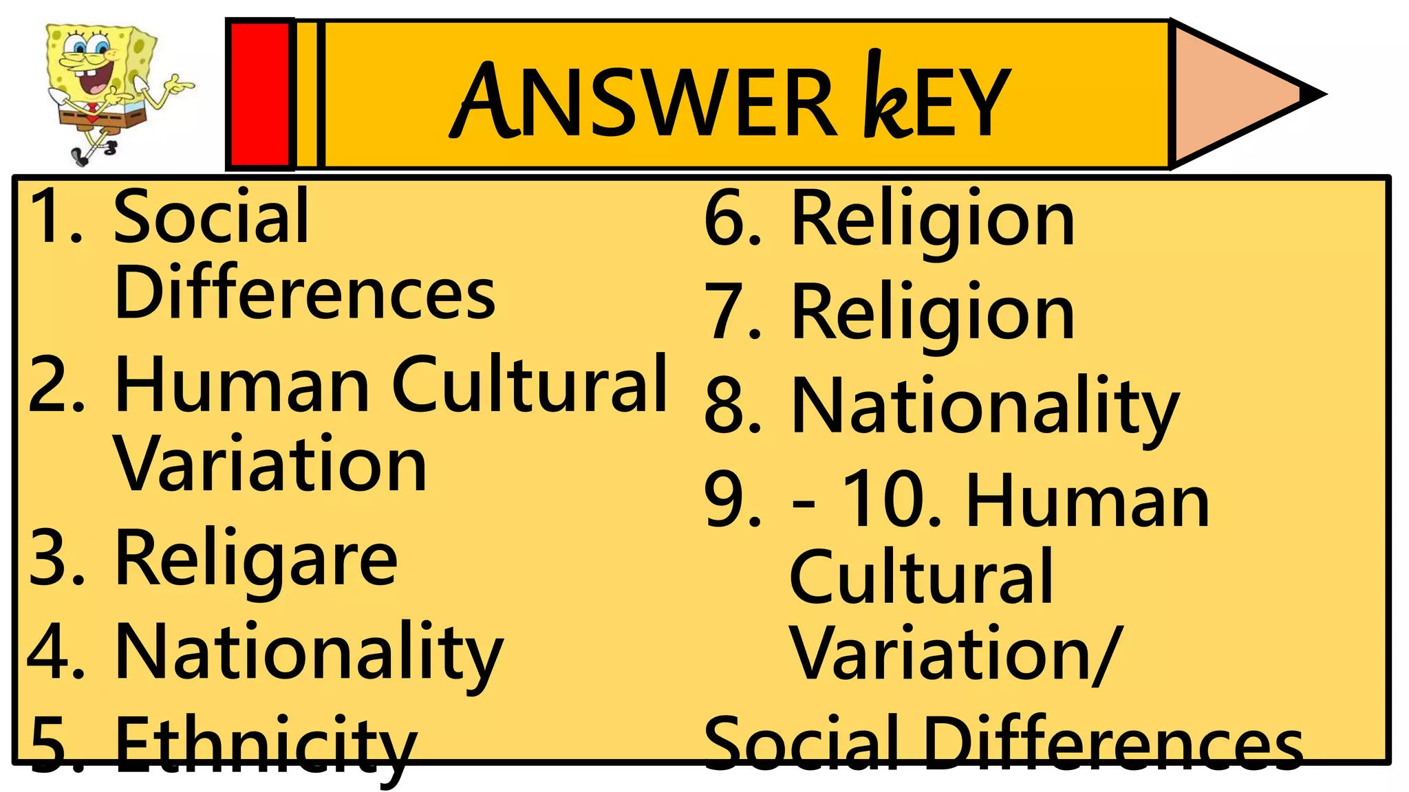Ucsp ppt-1-human cultural variation & social differences | PPTX
