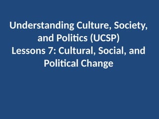 UCSP-Ppt-Lesson-7 Powe point Presentation | PPTX