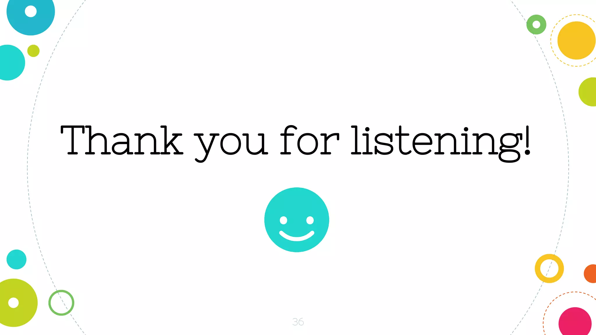 Thank you for listening!
36
 
