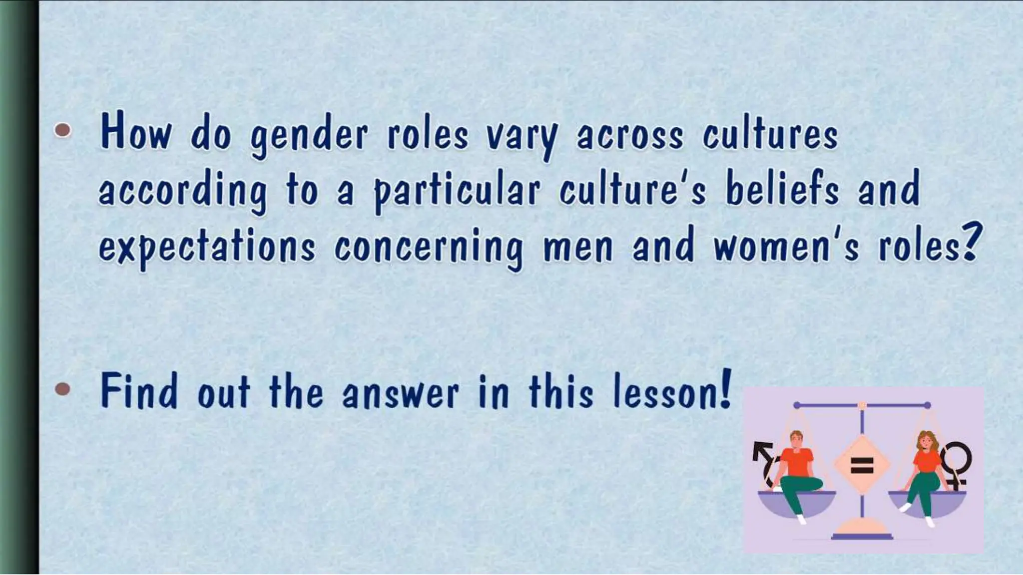 UCSP 11_12 Q1 0101 Cultural Variations and Social Differences in Gender ...