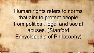 UCSP 12 S1-W15-L10 - HUMAN DIGNITY, RIGHTS AND COMMON GOOD.pptx