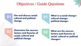 Social, Cultural and Political Change | PPTX