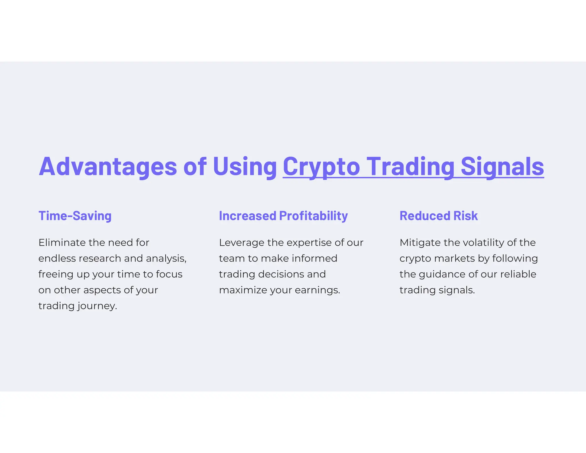 Universal Crypto Signals: The best crypto signals provider | PDF